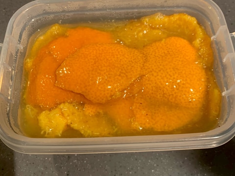 みかんのワタ煮